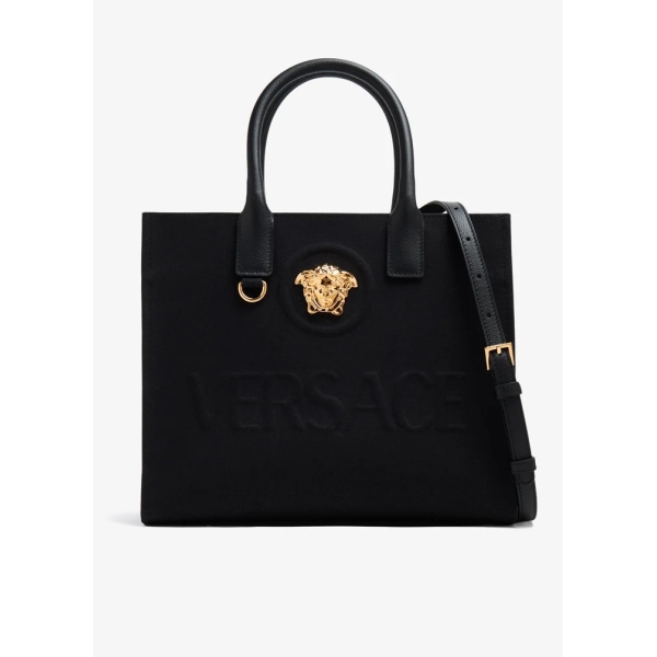 WhatsApp Image 2026-01-24 at 6.48.41 PM Versace Logo tote bag