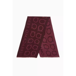 WhatsApp Image 2026-01-27 at 4.29.58 PM Gancini Scarf in Wool-silk Blend